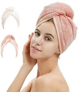 4 microfiber hair towel