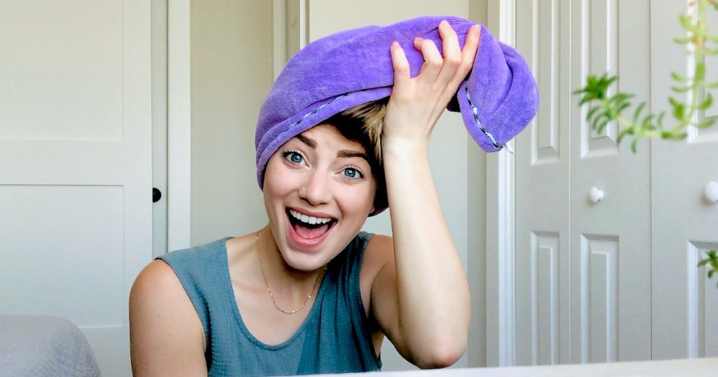 microfiber hair towel